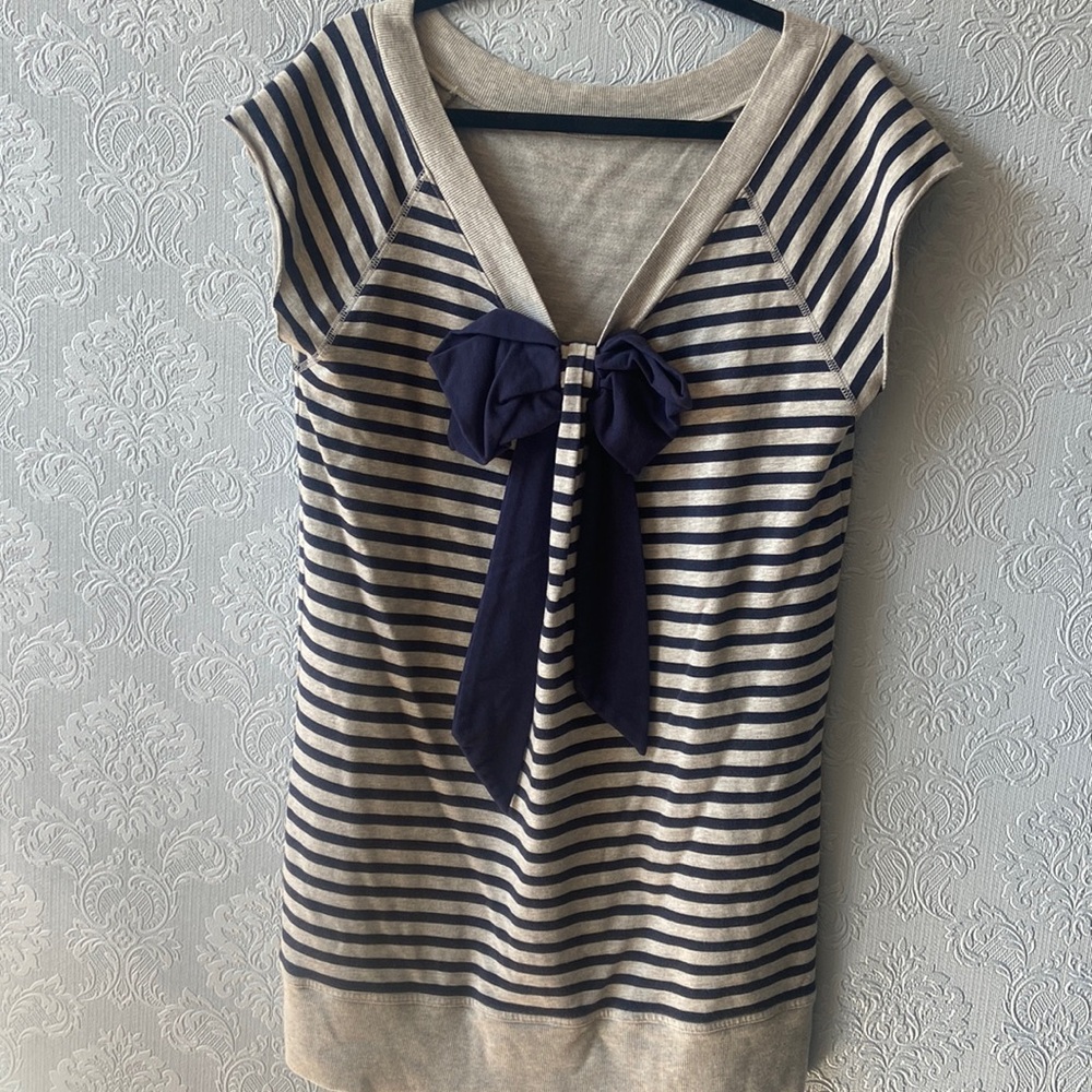 Aiko stripe tunic dress